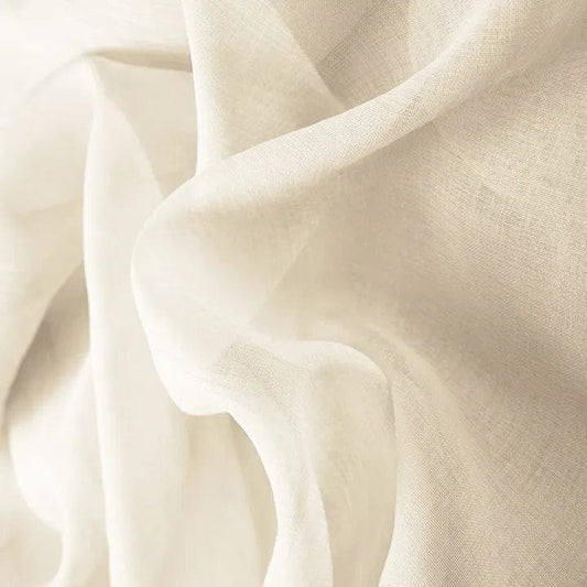 Mystic Voile Curtain Cream Taped