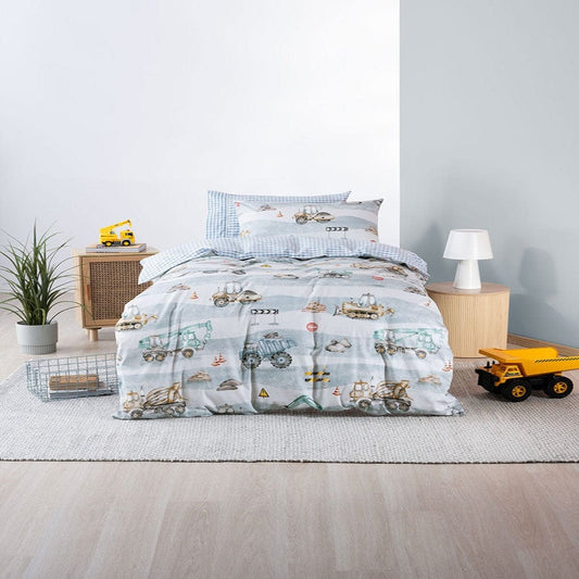 Linen House Heavy Machinery Duvet Cover Set