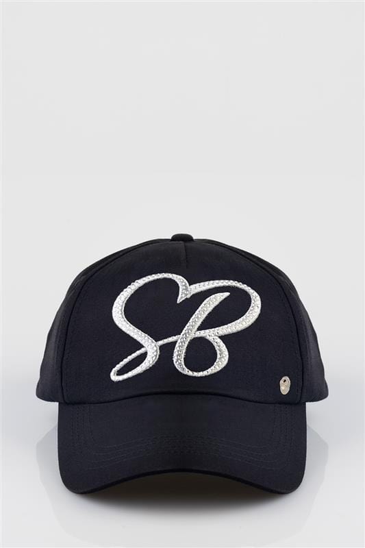 Sissyboy Ladies Peak Cap Black With embroided SB
