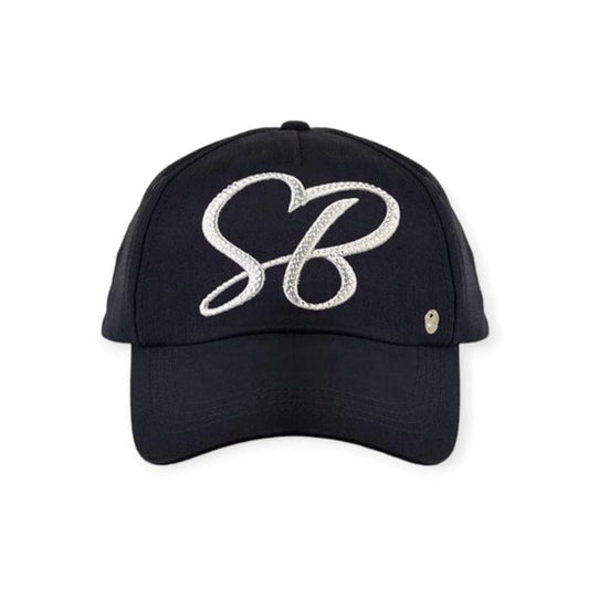 Sissyboy Ladies Peak Cap Black With embroided SB
