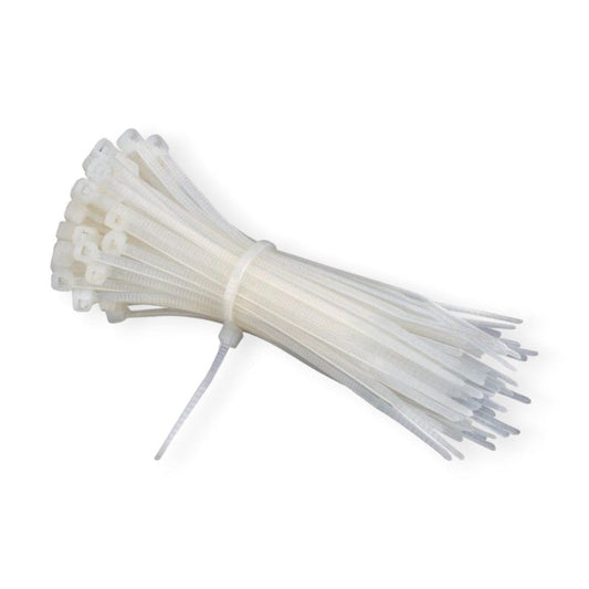 Cable Tie 100mmx2.5mm 100s White TIE100P