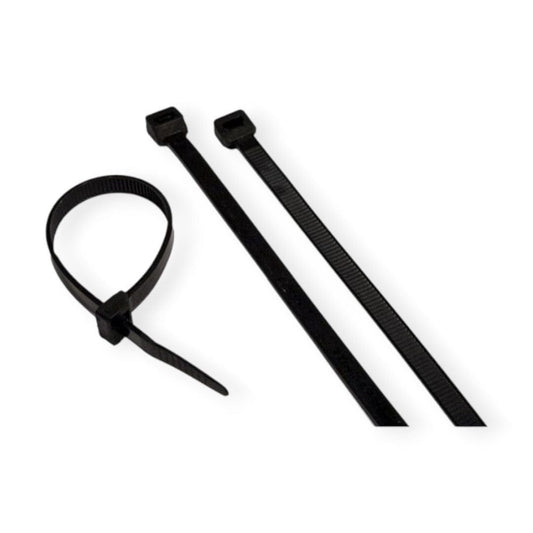 Cable Tie 200mmx4.8mm Black 100s TIE200