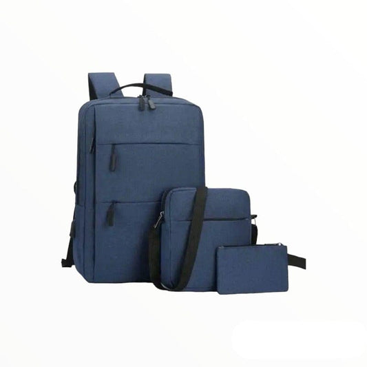 Laptop Bag Combo - Blue