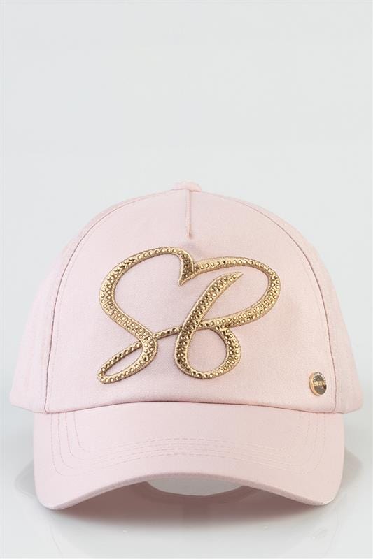 Sissyboy Ladies Peak Cap Pink With Embroided SB