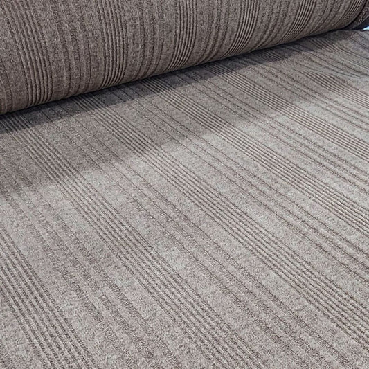 Verrigated Brushed Jersey Knit Fabric Nude 150cm