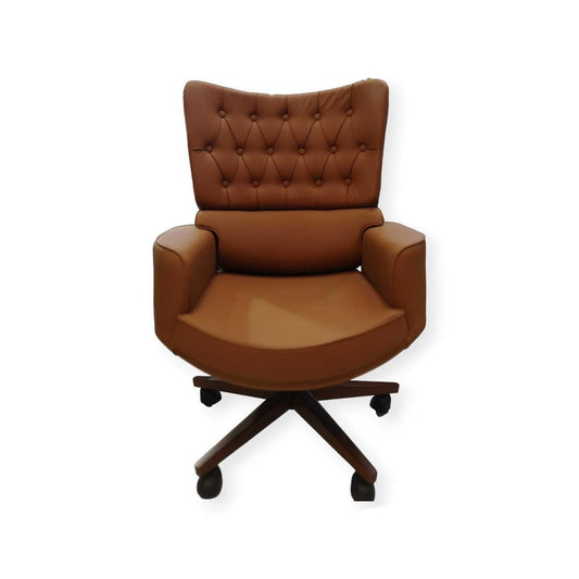 Office Innovations Grande high back swivel/tilt brown chair