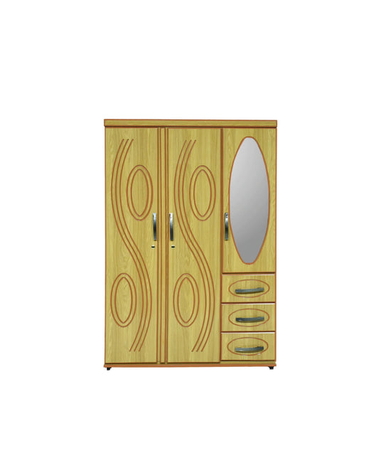 Queen 3 Door Robe Oak