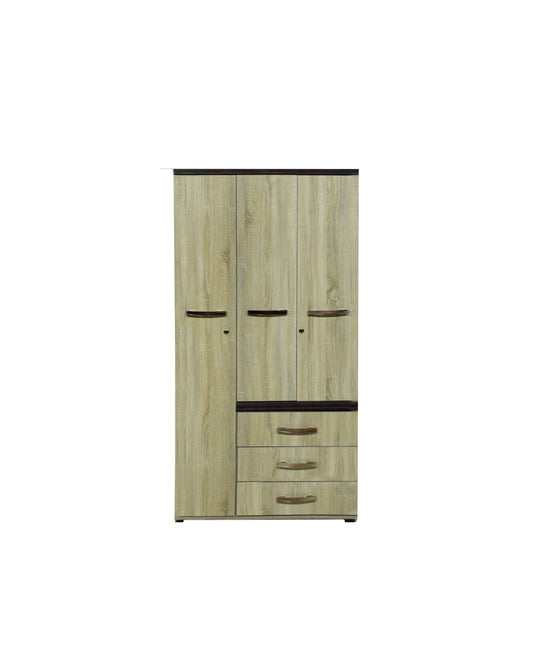 Seville 3 Door Robe Imp Oak