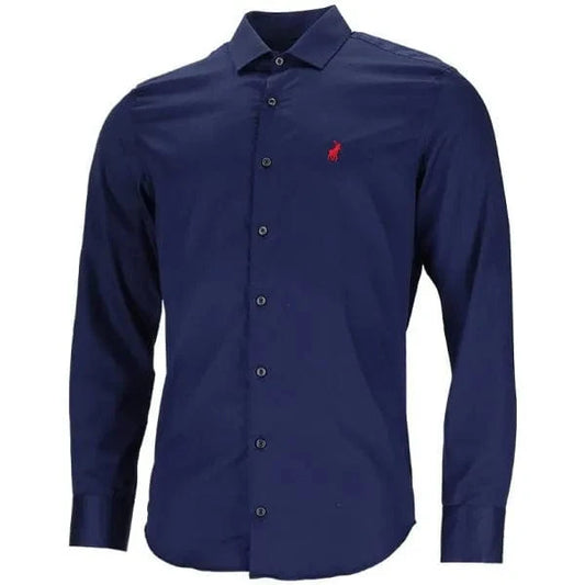 Polo Custom Fit Greig Mens Shirt Navy