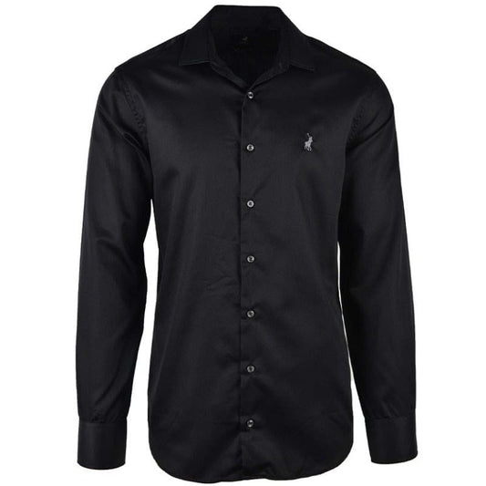 Polo Custom Fit Greig Men's Shirt Black