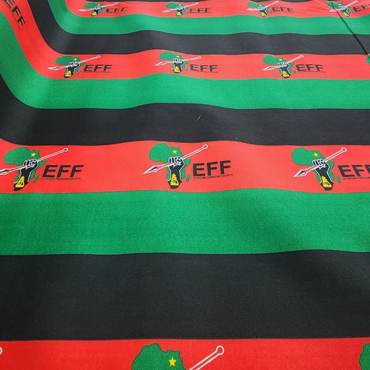 Printed Poly Cotton Fabric 112cm EFF