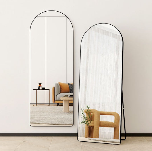 Designer Full Length Arched Mirror 140x45cm
