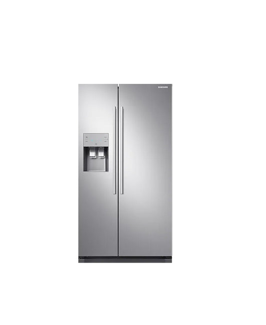 SAMSUNG 501L SIDE BY SIDE FRIDGE SILVER - RS50N3C13S8