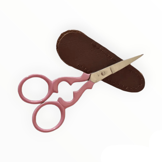 Victorian Embroidery Scissor 3.5in Pink