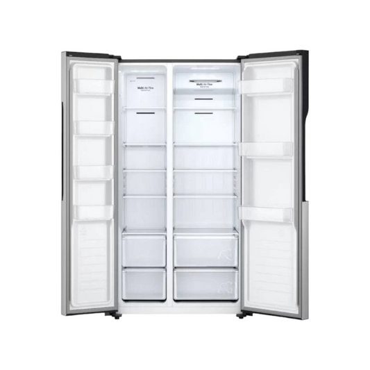 LG 519L Silver Side by Side Fridge GCFB507PQAM