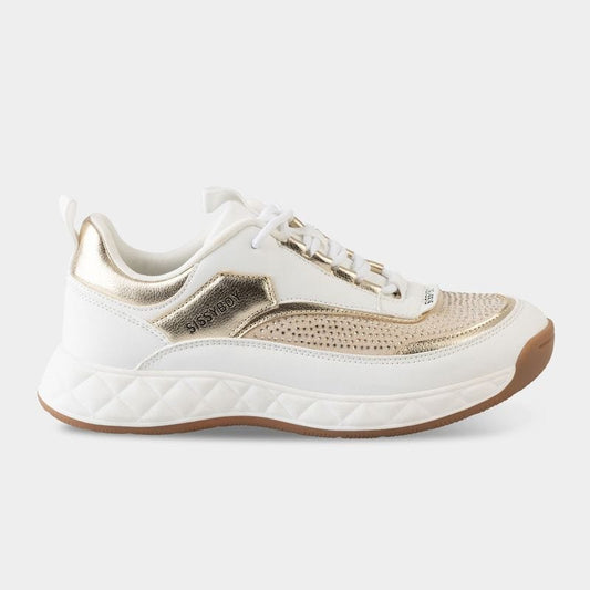 Sissyboy Ladies Sneaker Diamante Trim