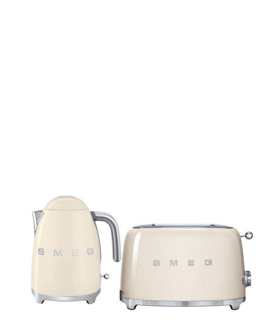 Smeg Kettle & Toaster Combo - Cream