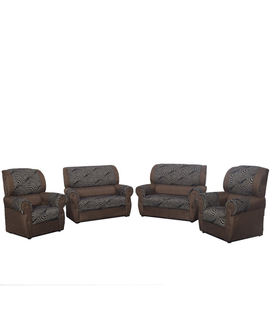 Venus 4 Piece Lounge Suite - Brown