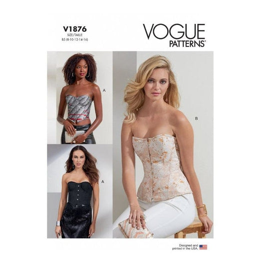 Vogue Dress Pattern V1876-F5 (16-18-20-22-24)