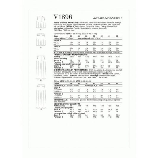 Vogue Dress Pattern V1896-MXX