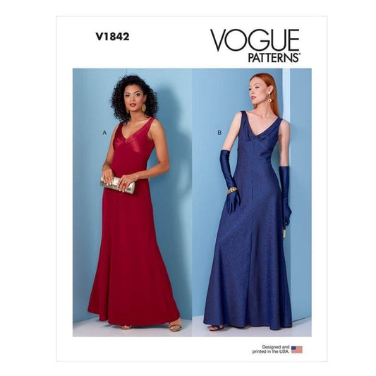 Vogue Pattern V1842 B5 (8-10-12-14-16)