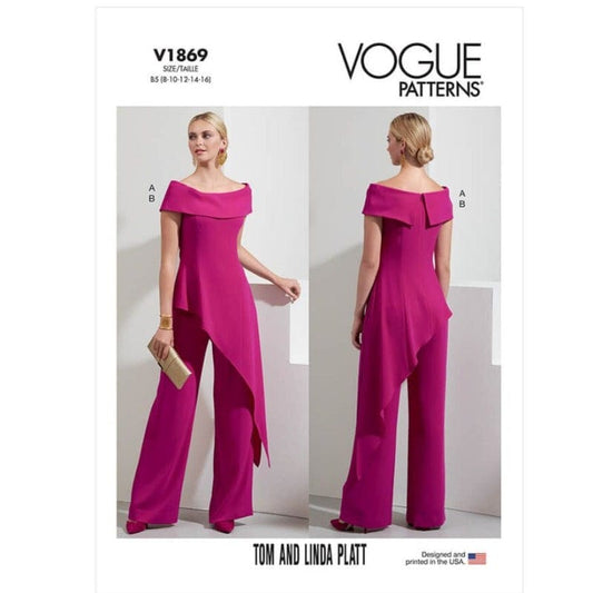 Vogue Patterns V1869F5 (16-18-20-22-24)