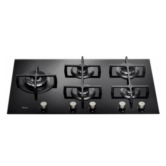Whirlpool 90cm Black Gas Hob - GOA9523NB