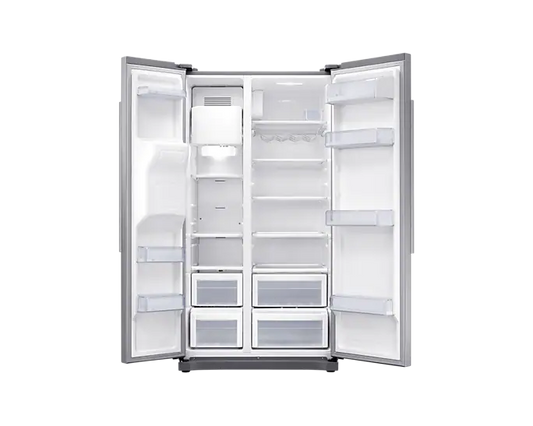 SAMSUNG 501L SIDE BY SIDE FRIDGE SILVER - RS50N3C13S8