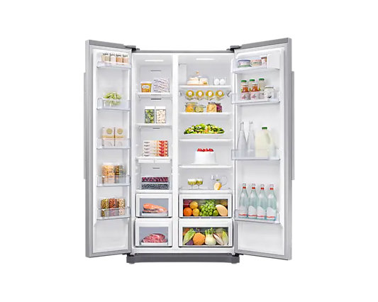 Samsung 540L Side by Side Fridge - Inox